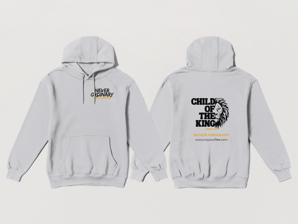 Child of the King Grey Hoodie - NOJO COFFEE