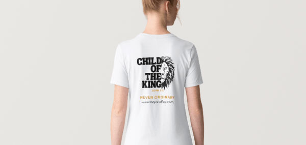 Child of the King White T-Shirt - NOJO COFFEE