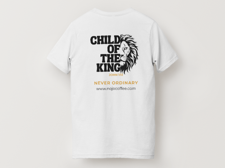 Child of the King White T-Shirt - NOJO COFFEE